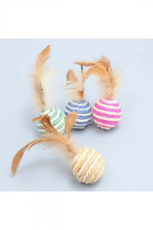 CatMozz Kedi Köpek Oyun Topu Tüylü