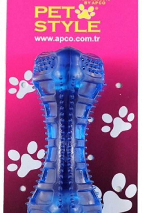 Dolgulu Kemik Oyuncak Mavi