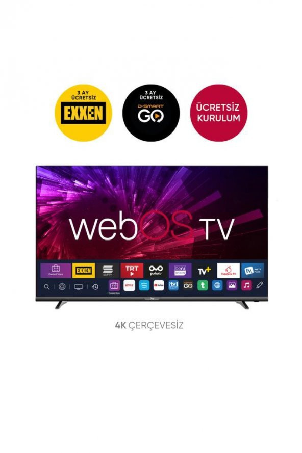 Next YE-43020FS2-4K 4K Ultra HD 43" 109 Ekran Uydu Alıcılı Smart LED TV - 2
