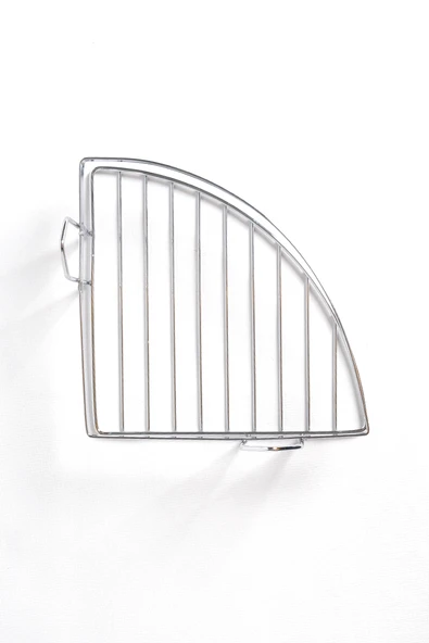 Tekli Oval Köşe Banyo Rafı Şampuanlık - Resim 3