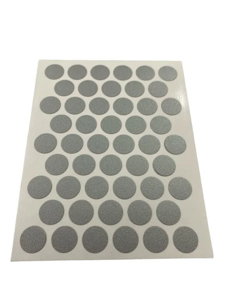 Yapışkanlı Vida Tapası Metalik Gri 14 mm ürün görseli