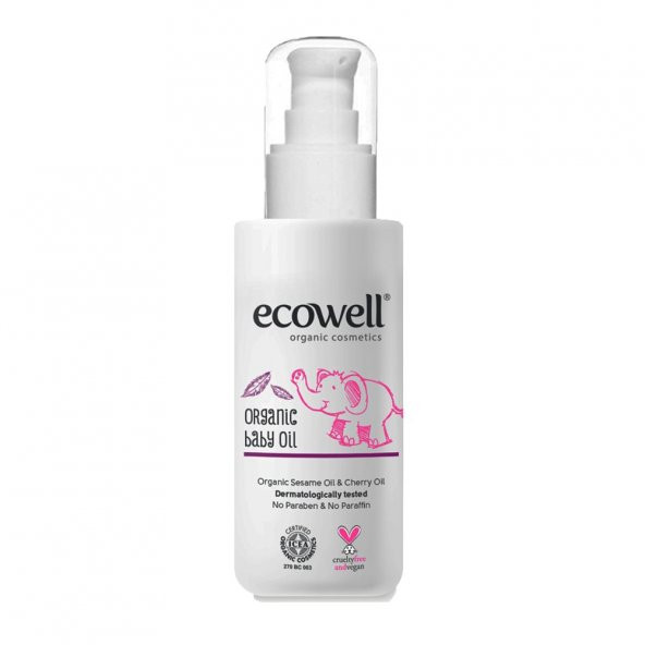 Organik Bebe Yağı (100 ml) - Ecowell