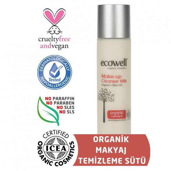 Diamond Serisi Organik Makyaj Temizleme Sütü (150 ml) - Ecowell