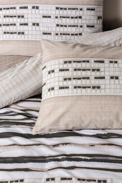 Line Nev Takımı Çift Kişilik Perry Bej - Resim 2