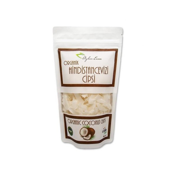 Organik Hindistan Cevizi Cipsi (90 gr) - Ayhan Ercan - 1