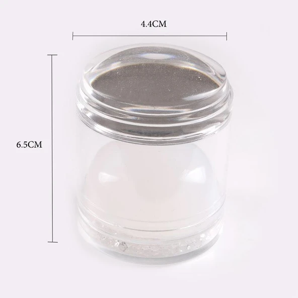Çift Silikonlu Stamping Baskı ve French Uygulama Mühürü 009 - 4