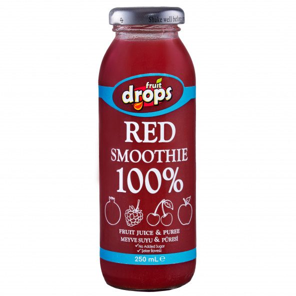 100 Red Smoothie, 250 ml, Adet