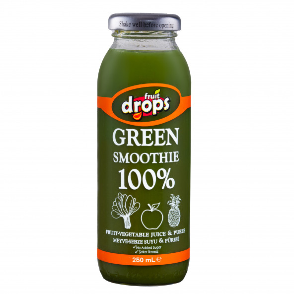 100 Green Smoothie, 250 ml, Adet