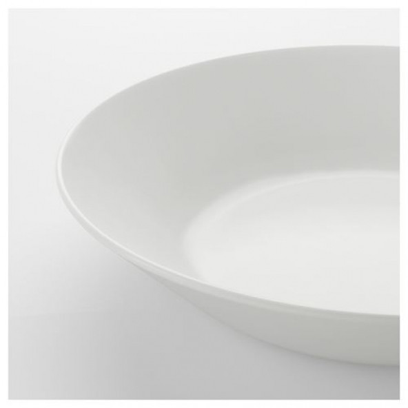IKEA OFTAST MUTFAK DERİN TABAK TEKLİ BEYAZ 20 CM 1 ADET - 2