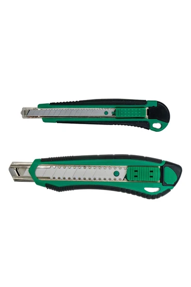 Elta İzeltaş Elta Ergonomik Kilitli Maket Bıçağı Seti 9 ve 18 mm - Resim 2