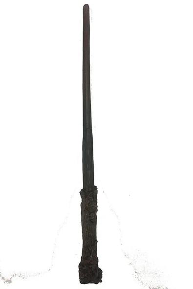 Harry Potter Asası 30 cm ve Siyah Çerçeveli Harry Potter Gözlüğü Seti - Resim 2