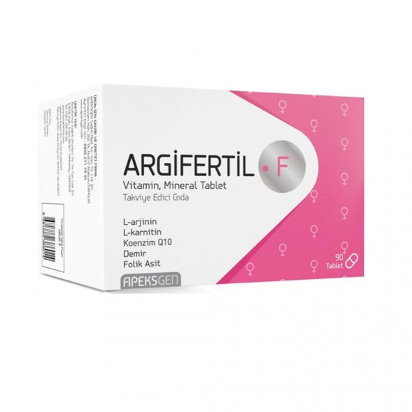 Apeksgen Argifertil F 90 Tablet