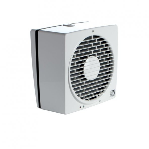Vortice Vario 300/12 & CR5N Hız Anahtarı Yanında Duvara Cama Kolay Montaj Otomatik Panjur Manuel Geri Dönüşümlü Tasarruflu Fan AGMair Agm Havalandırma Fanı - 3
