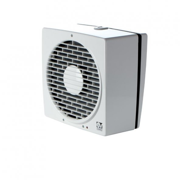 Vortice Vario 300/12 & CR5N Hız Anahtarı Yanında Duvara Cama Kolay Montaj Otomatik Panjur Manuel Geri Dönüşümlü Tasarruflu Fan AGMair Agm Havalandırma Fanı - 4