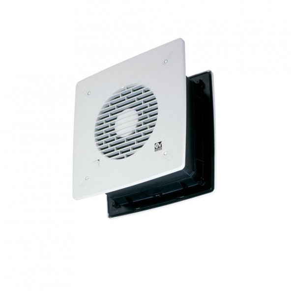 Vortice Vario I 150/6 & CR5N Hız Anahtarı Yanında Duvara Cama Kolay Montaj Otomatik Panjur Manuel Geri Dönüşümlü Tasarruflu Fan AGMair Agm Havalandırma Fanı - 5
