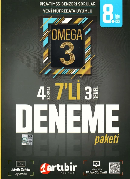 Çetin Ceviz 8.Sınıf 3 Omega 7li Deneme