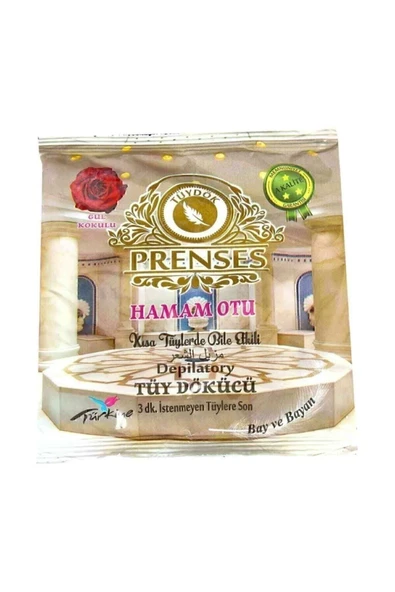 PRENSES Gül Kokulu Tüy Dökücü Toz - Hamam Otu 150 gr X 10 Adet - 2