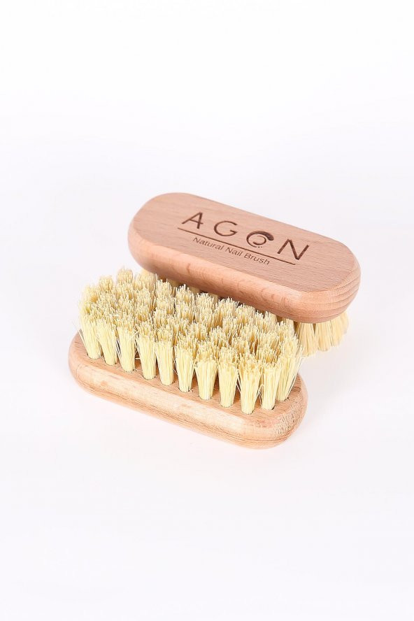 Doğal At Kılı Yüz Bakım Fırçası ve Tırnak Bakım Fırçası Seti - 4
