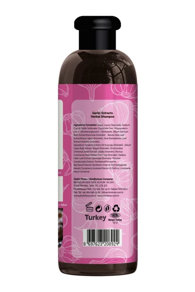 Phytoflora Tuzsuz Yağlı Ve Dökülen Ve Kepekli Saçlara Özel Sarımsak Özlü Bitkisel Şampuan - 5