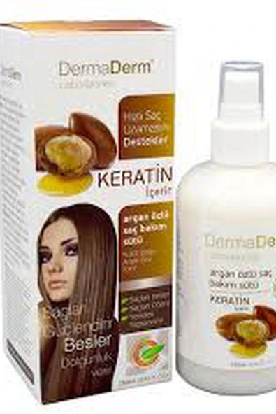 DermaDerm Argan Özlü Saç Bakım Sütü 250 Ml