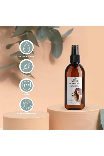 Haccer Doğal Saç Bakım Yağı 150 ml - 8