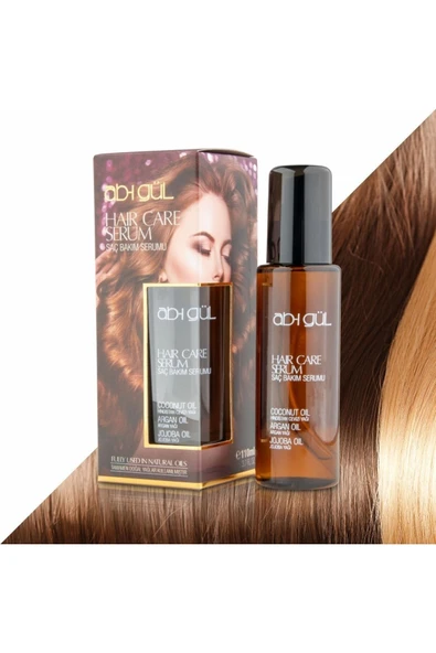 Ab-ı Gül Saç Serumu 110 ml | %100 Doğal Yağlar Ile Formülize | Hindistan Cevizi, Argan Ve Jojoba Yağları - 7