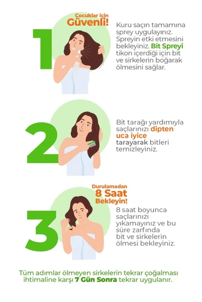 BAYBİT Bit Spreyi 100 ml - Resim 5