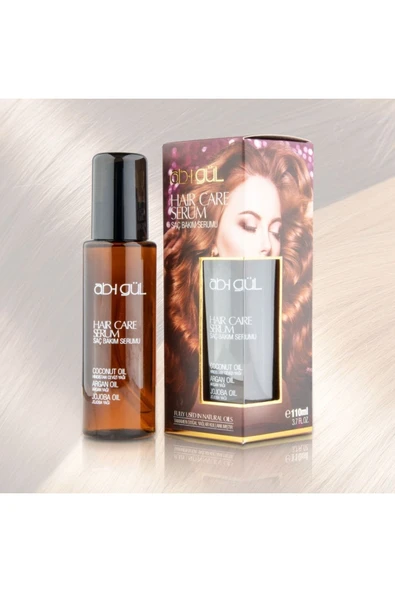 Ab-ı Gül Saç Serumu 110 ml | %100 Doğal Yağlar Ile Formülize | Hindistan Cevizi, Argan Ve Jojoba Yağları - 6