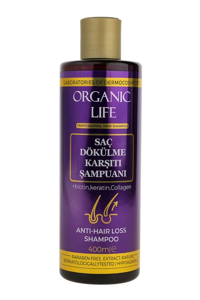 organic life Saç Dökülme Karşıtı Şampuan 400 ML - 2