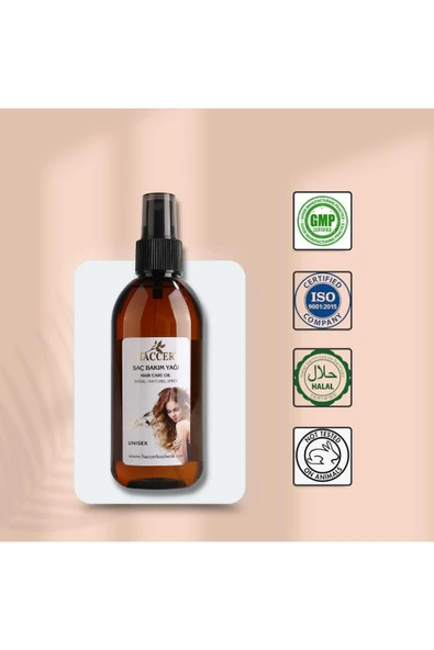 Haccer Doğal Saç Bakım Yağı 150 ml - 7
