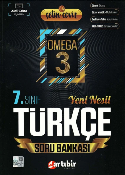 Çetin Ceviz 7.Sınıf Omega Türkçe Soru Bankası