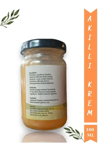 Jem Kozmetik Bitkisel AKILLI KREM 100 ML MASAJ YAĞI - 2
