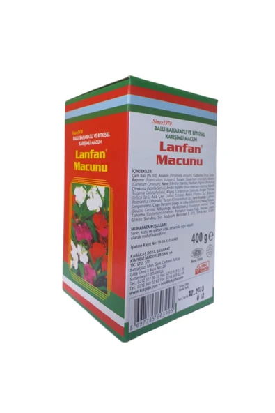 Kuvvet Marka Lanfan Macunu - Ballı Baharatlı Ve Bitkisel Karışımlı Macunu - 2