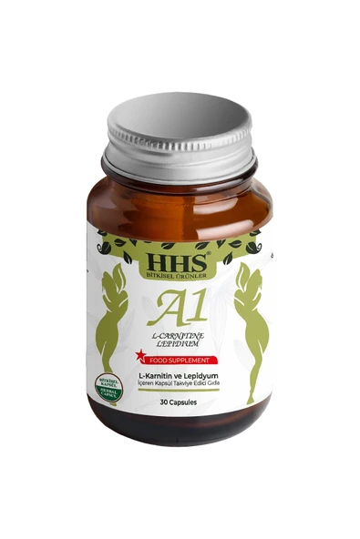 HHS DOĞAL BİTKİSEL ÜRÜNLER A1 L-carnitine Lepidium Bitkisel Diyet Kapsül - 3