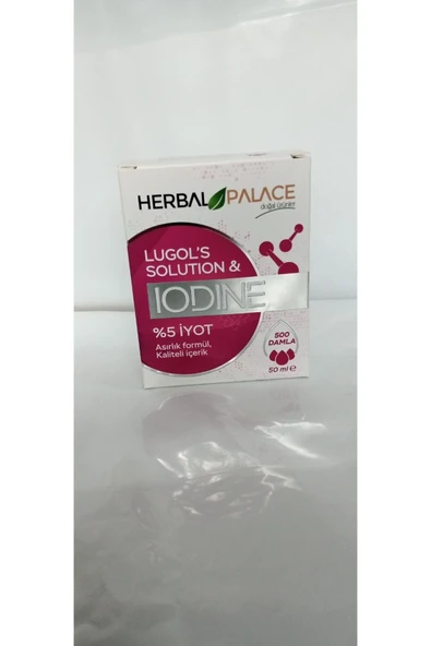 Herbal Palace İyot damlası %5 Pharma İyot Lugol's Solution - 2