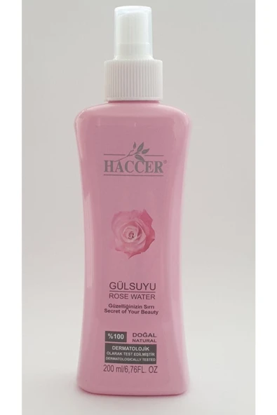 Haccer Gül Suyu Doğal Tonic 200 Ml - 2
