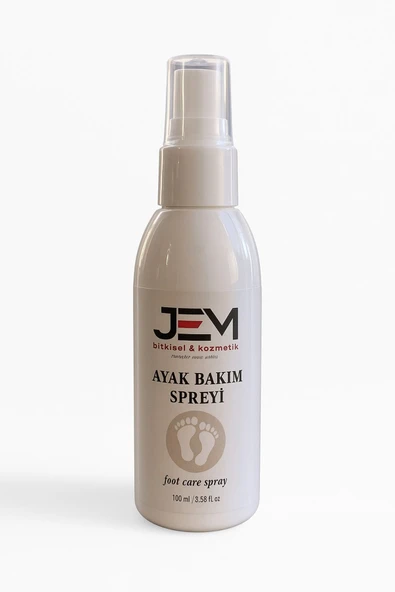 Jem Kozmetik Bitkisel Ayak Bakım Spreyi Foot Care Spray 100 ML - 2