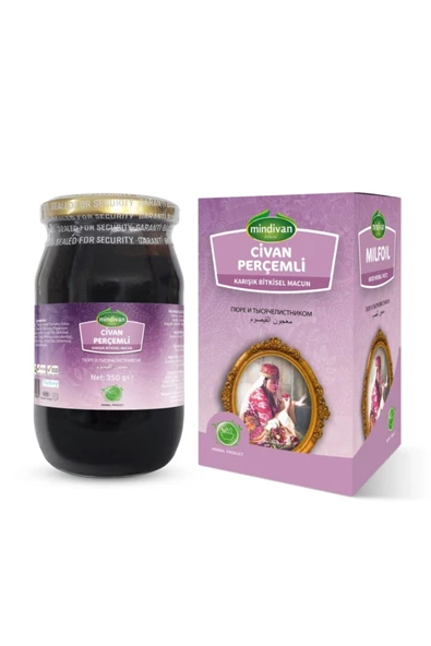 Mindivan Civan Perçemli Bitkisel Bal Karışımı 350 G - 1