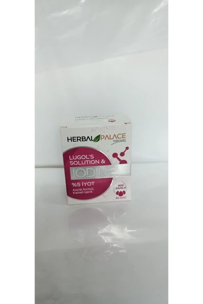Herbal Palace İyot damlası %5 Pharma İyot Lugol's Solution - 3