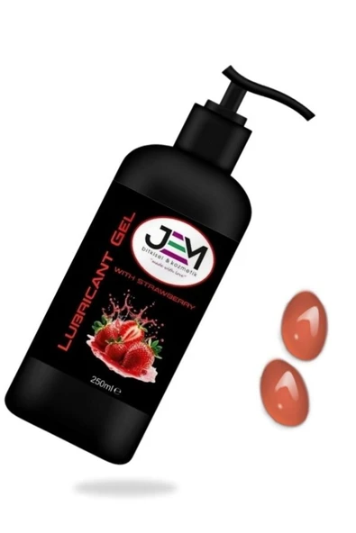 Jem Kozmetik Bitkisel Long Islak Mendil & Lubricant Çilekli Jel - 2
