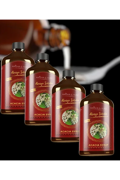 aleyna baharat Akasya Şurubu 150 Ml - Acacıa Syrup 4 ADET - 2