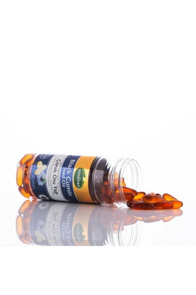 Mindivan Çörek Otu Yağı Soft Jel 100 Kapsül 1440 Mg - 1