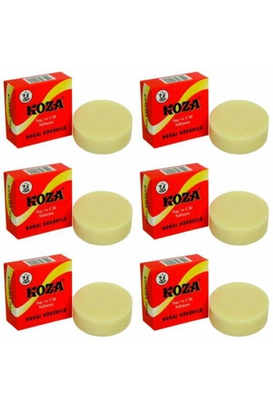 Koza Sabun 100 gr Doğal Kükürtlü X 6 Adet - 1
