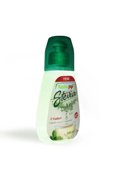Naturpy Doğal Stevia Sıvı Tatlandırıcı 200 Ml