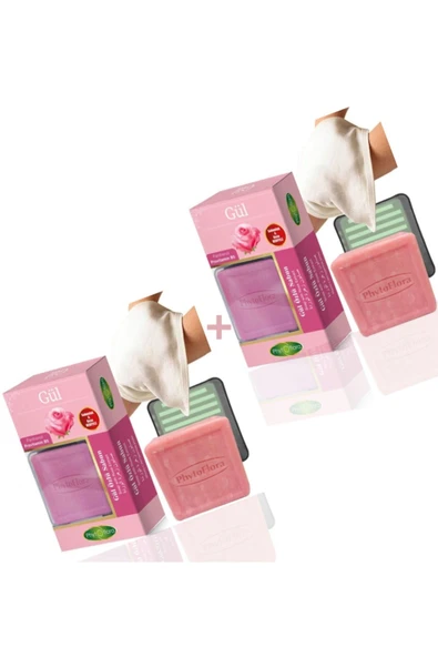 Phytoflora Gül Özlü Sabun 125 gr 2 Adet - 1