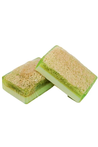 Doğal El Yapımı Kabak Lifli Aloe Vera Sabunu 140 gr - Resim 2