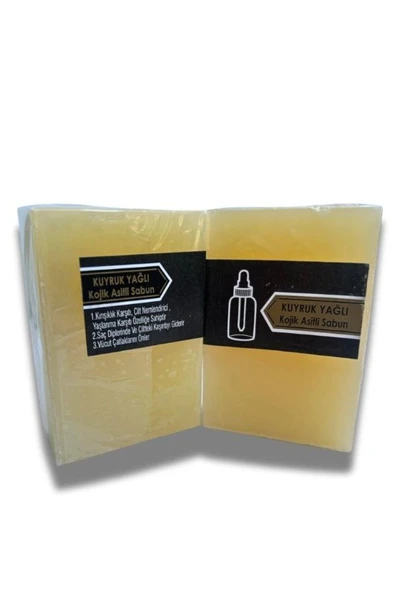 aleyna baharat Kojik Asit Sabunu Kuyruk Yağlı 2 ADET -Kuyruk Yağlı Kojik Sabun ürün görseli