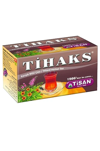 Tisan Tihaks Çay 20 Süzen Poşet Tilaks Tilax Sallama Çay - 1