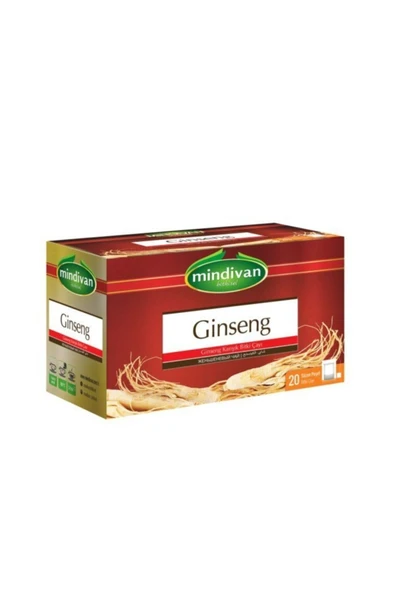 Mindivan Ginseng Çayı 20'li Poşet Çay (2 Adet) - 1