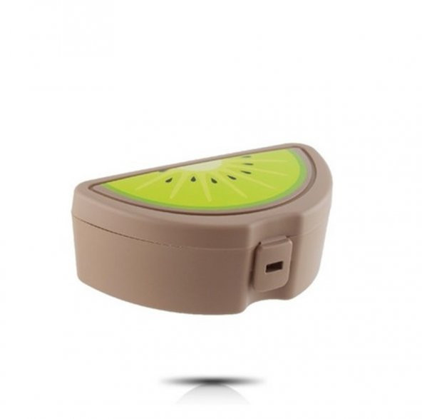 HİLAYS Kivi Model Lunch Box Saklama Kabı – Çatal Kaşık Hediyeli